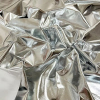 Stretch Lame Fabric By The Yard | Shiny Polyester Lame Textile Cloth | Sewing Craft Upholstery Lame Material