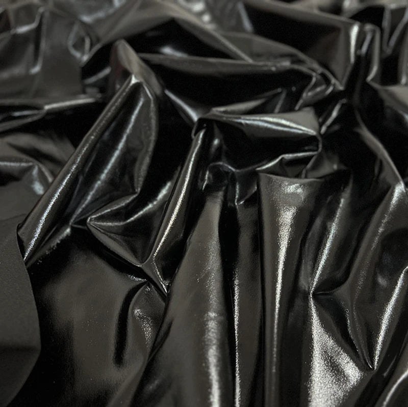 Stretch Lame Fabric By The Yard | Shiny Polyester Lame Textile Cloth | Sewing Craft Upholstery Lame Material