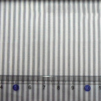 Striped Cotton Poplin Fabric By The Yard | Pinstripe Poplin Material | Poplin Dress Shirt Fabric