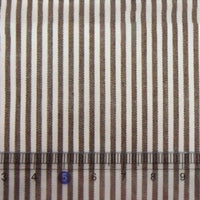 Striped Cotton Poplin Fabric By The Yard | Pinstripe Poplin Material | Poplin Dress Shirt Fabric
