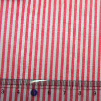 Striped Cotton Poplin Fabric By The Yard | Pinstripe Poplin Material | Poplin Dress Shirt Fabric
