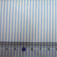 Striped Cotton Poplin Fabric By The Yard | Pinstripe Poplin Material | Poplin Dress Shirt Fabric