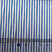 Striped Cotton Poplin Fabric By The Yard | Pinstripe Poplin Material | Poplin Dress Shirt Fabric