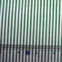 Striped Cotton Poplin Fabric By The Yard | Pinstripe Poplin Material | Poplin Dress Shirt Fabric