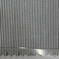 Pinstripe Cotton Poplin Fabric By The Yard | Striped Cotton Poplin Material | Dyed Woven poplin