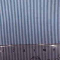 Pinstripe Cotton Poplin Fabric By The Yard | Striped Cotton Poplin Material | Dyed Woven poplin