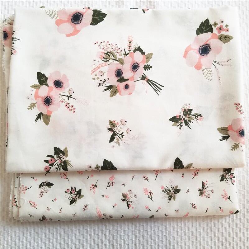 FlowerCottonQuiltedFabricBytheYard-4