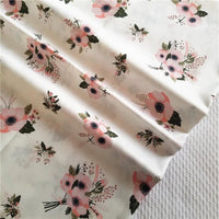 FlowerCottonQuiltedFabricBytheYard-7