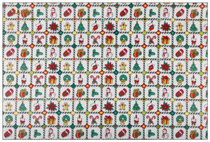 Christmas Quilted Fabric By the Yard-Longancraft